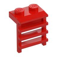 Plate Special 1 × 2 with Ladder Red