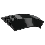 Windscreen 8 × 6 × 2 Curved Black