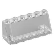 Windschutzscheibe 2 × 6 × 2, breit oben Transparent