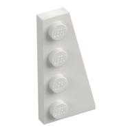 Wedge Plate 4 × 2 Right White