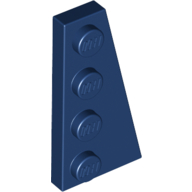 Keil Platte 4 × 2 rechts Dunkelblau