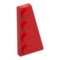 Keil Platte 4 × 2 rechts Rot