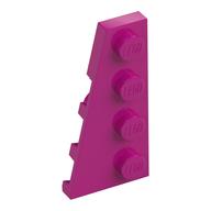 Keil Platte 4 × 2 links Magenta