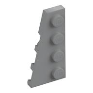 Wedge Plate 4 × 2 Left Light Bluish Gray