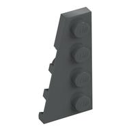 Wedge Plate 4 × 2 Left Dark Bluish Gray