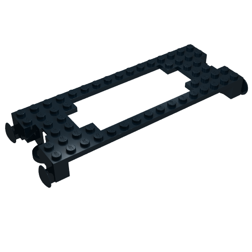 Vehicle Base, Train 6 × 16 Black