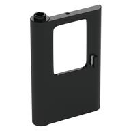 Door 1 × 4 × 5 Train Left Black