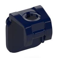 Minifig Neckwear Front Harness with 4 Back Studs Dark Blue
