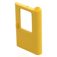 Door 1 × 4 × 5 Train Right Yellow