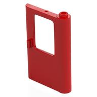 Door 1 × 4 × 5 Train Right Red