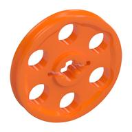 Technic Wedge Belt Wheel [aka Pulley] Orange