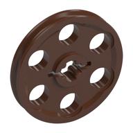 Technic Wedge Belt Wheel [aka Pulley] Brown