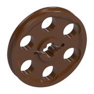 Technic Wedge Belt Wheel [aka Pulley] Reddish Brown