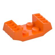 Plate Special 2 × 2 with Grills Orange