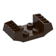 Plate Special 2 × 2 with Grills Dark Brown
