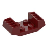 Plate Special 2 × 2 with Grills Dark Red