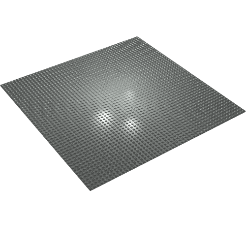 Baseplate 50 × 50 Light Gray