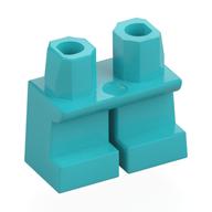 Legs Short Medium Azure