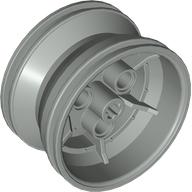 Wheel 43.2 × 26 Technic Racing Small with 3 Pinholes Hellgrau