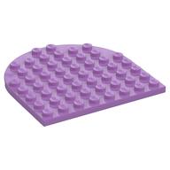 Plate 8 × 8 with Rounded End Medium Lavender