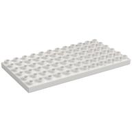 Duplo Platte 6 × 12 Weiß
