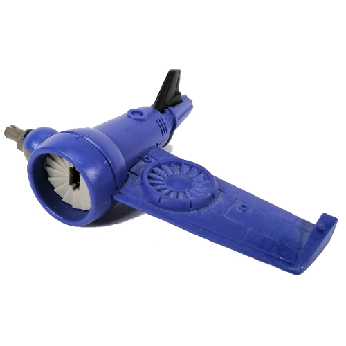 Large Figure Wing with Turbine, Cannon, Pin Violet