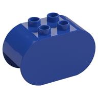 Duplo Brick 2 × 4 × 2 Rounded Ends Violet