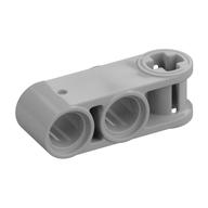 Technic Axle and Pin Connector Perpendicular 3L with 2 Pin Holes Perlhellgrau