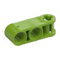 Technic Axle and Pin Connector Perpendicular 3L with 2 Pin Holes Limette