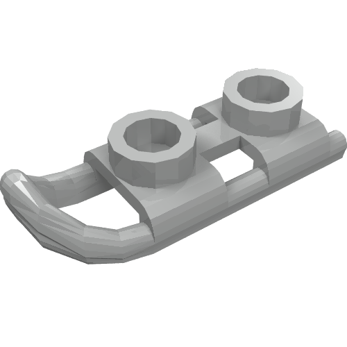 Belville, Equipment, Ice Skate Pearl Very Light Gray