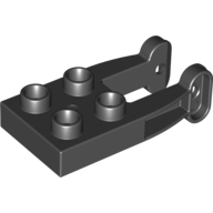 Duplo Plate 2 × 2 with Tow Rope Holder Arms
