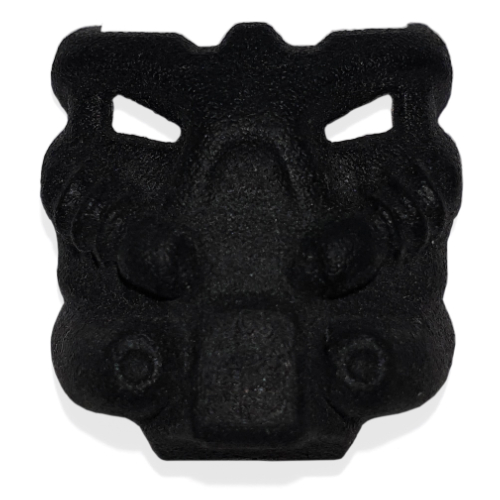 Large Figure Mask Krana Bo Black