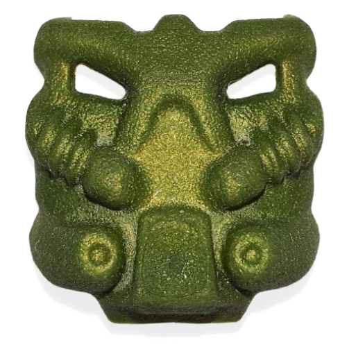 Large Figure Mask Krana Bo Pearl Lime