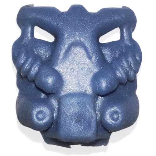 Large Figure Mask Krana Bo Pearl Sand Blue