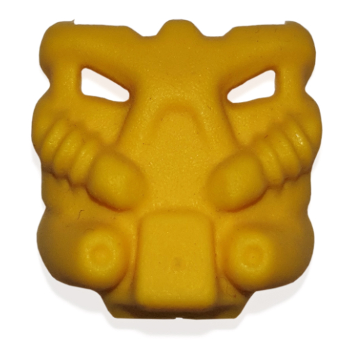 Large Figure Mask Krana Bo Yellow