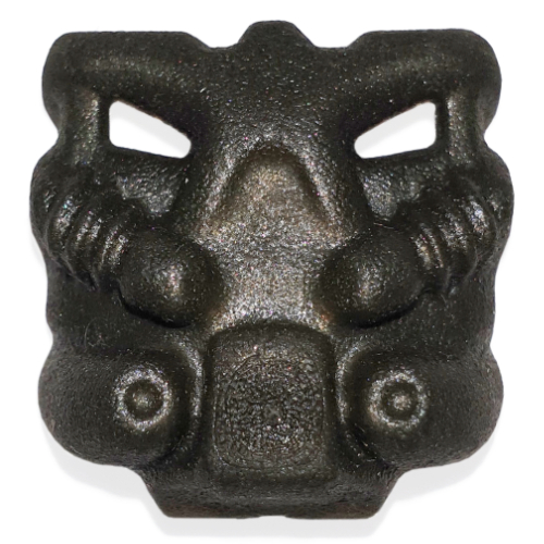 Large Figure Mask Krana Bo Pearl Dark Gray