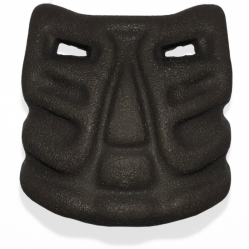 Large Figure Mask Krana Ja Dunkelgrau