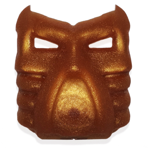 Large Figure Mask Krana Ca Reddish Gold