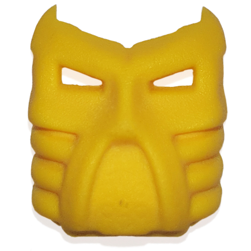 Large Figure Mask Krana Ca Yellow