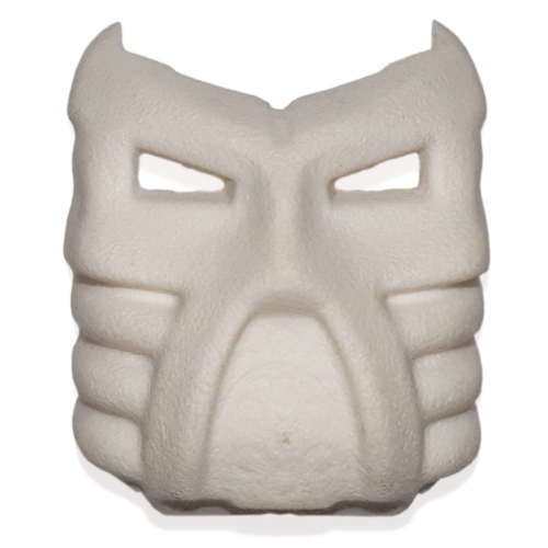 Large Figure Mask Krana Ca White