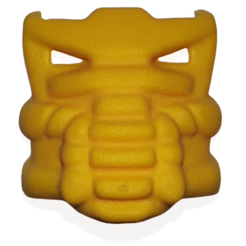 Large Figure Mask Krana Xa Yellow