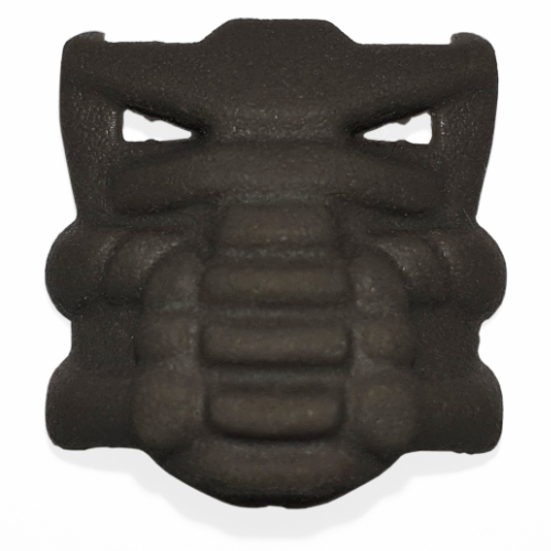 Large Figure Mask Krana Xa Dark Gray