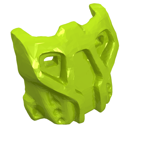 Large Figure Mask Krana Su