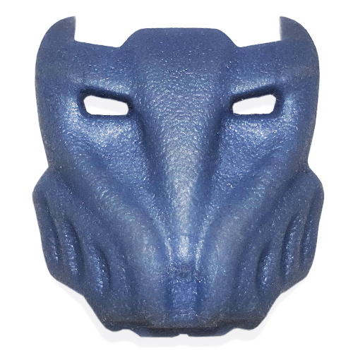 Large Figure Mask Krana Za Pearl Sand Blue