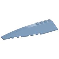 Brick Wedged, Curved 12 × 3 Left Sand Blue