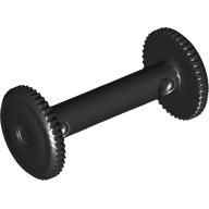 String Reel 2 × 4 × 2 Drum Black