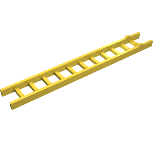 Ladder Two Piece, Top Section Yellow