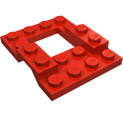 Vehicle Base 4 × 5 with Wheel Arches, 2 × 2 Opening