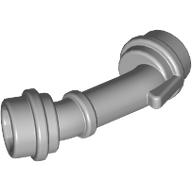 Weapon Lightsaber Hilt Angled Chrome Silver