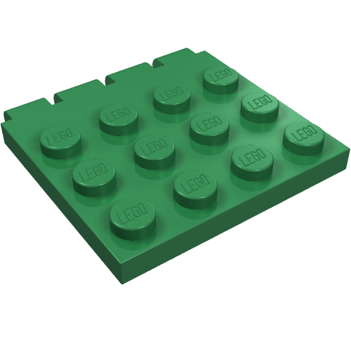 Hinge Vehicle Roof 4 × 4 Green